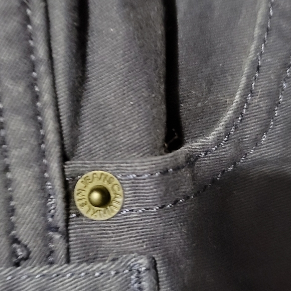 Women's Gently Loved size 12 Calvin Klein Flex fit imitation Jeans blue in color - Picture 6 of 10